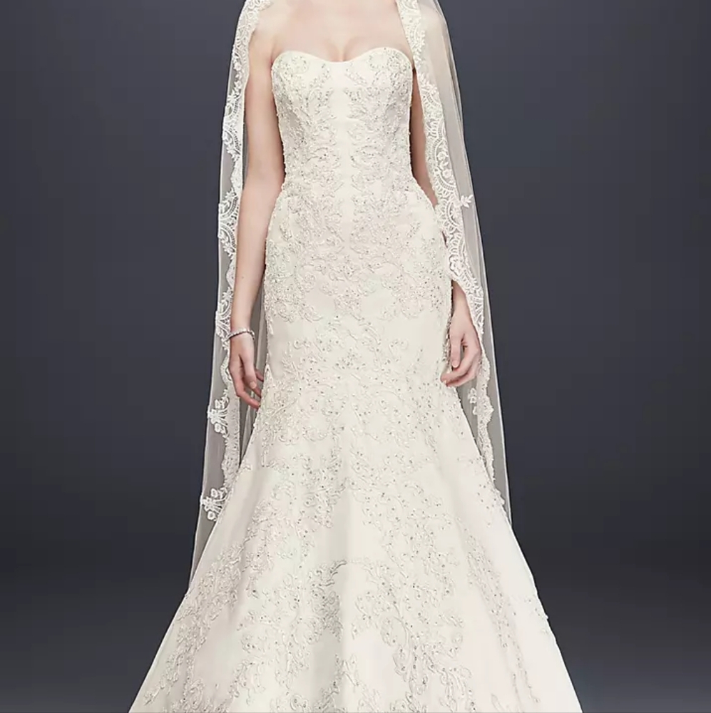 Oleg Cassini Ivory Wedding Gown